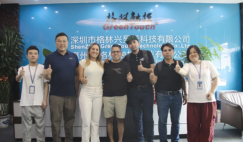 コロンビアのお客様からの訪問を受ける