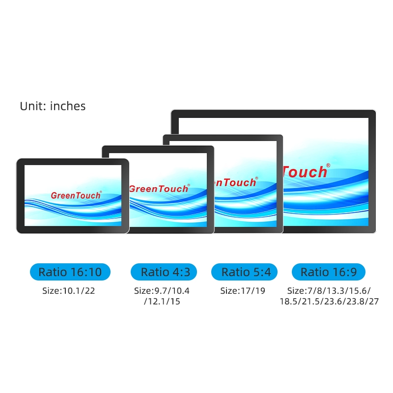 フレームレスタッチモニター 7～27インチ（3Aシリーズ）