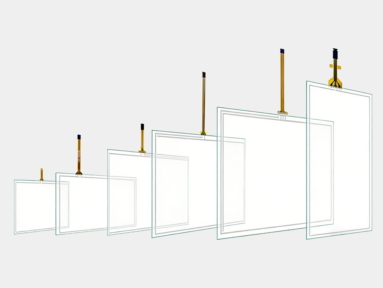 小型4線式タッチスクリーンの概要｜機能と構造｜接続とシステム｜複数のサイズをご用意