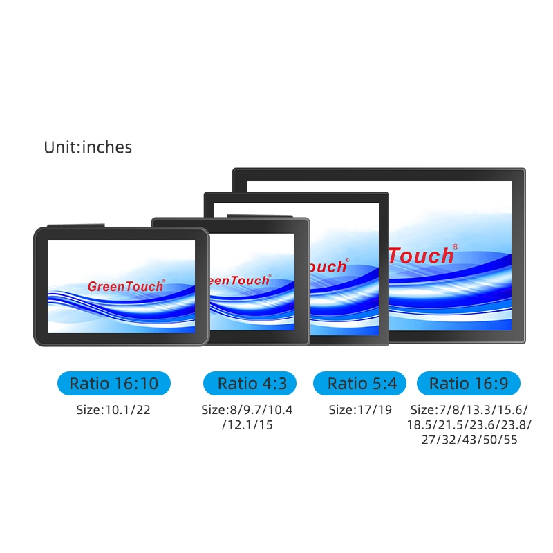 オープンフレーム型タッチパネルPC 7～55インチ（2Cシリーズ）