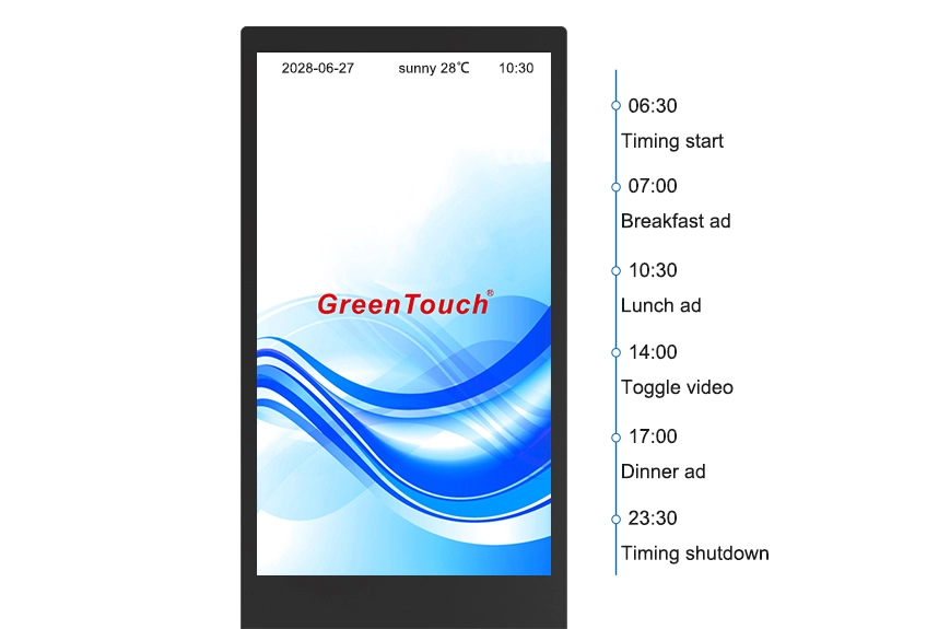 床置き型デジタルサイネージ 32～65インチ（6Cシリーズ）